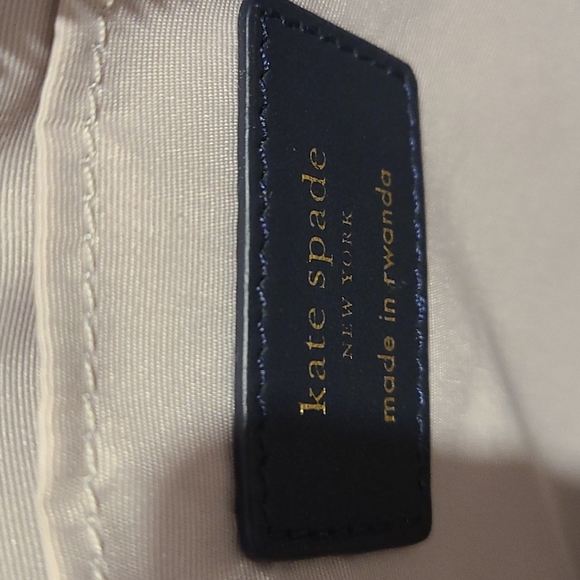 NWT KATE SPADE ON PURPOSE FLORAL CROSSBODY / CLUTCH BLAZER BLUE - Picture 8 of 9